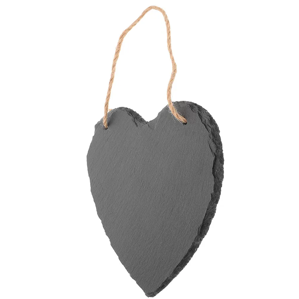 

Heart Shape Plant Labels Hanging Garden Marker Signs Reusable Waterproof Black Nursery Tags Pot Tree Markers