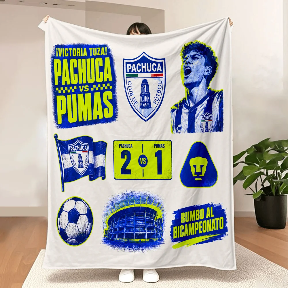 Mexican Soccer Fan Blanket—Soft Cozy Printed Throw for World Cup Fans, Perfect Gift for Family, Friends, and Lovers of the Be