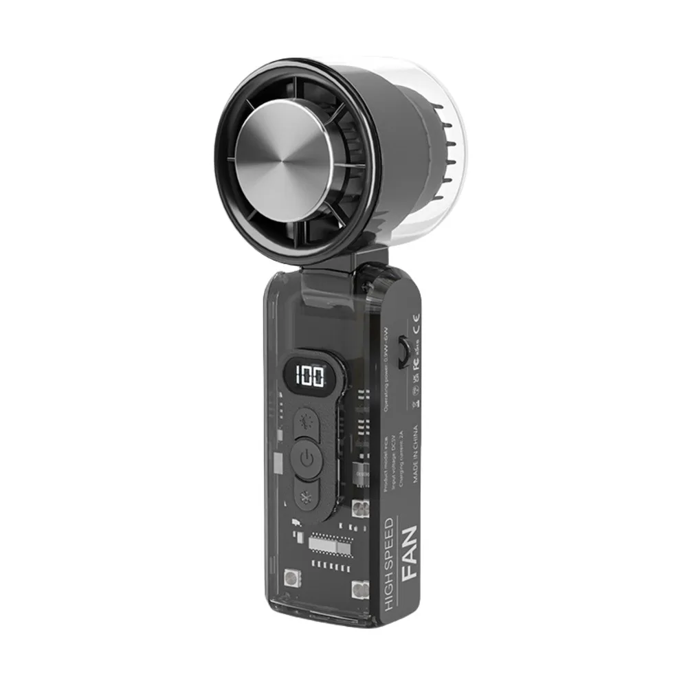 Cooling Fan Handheld Fan Foldable Fan With Cooling Technology 3 Seconds Cooling Adjustable  Cooling Fan Handheld