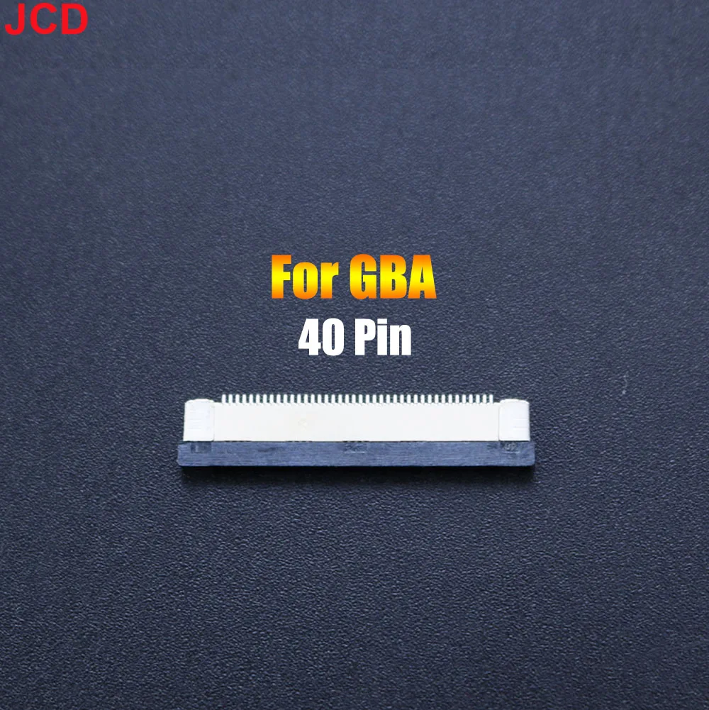 JCD 1Pcs Game Cartridge Slot 32/34/40/50 Pin Replacement Interval Connector For GBC SP GBA Connect Jack Socket