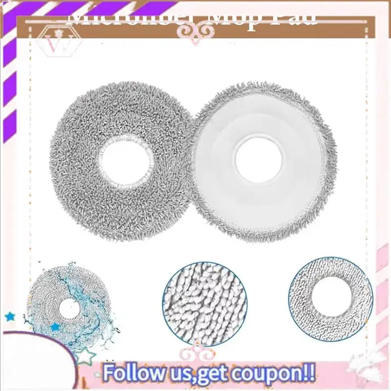 حزمة ملحقات كاملة متينة لـ Mova P50 Pro Ultra/P10 Pro Ultra: تتضمن فرشاة جانبية رئيسية وفلتر HEPA وسادات ممسحة و Dus