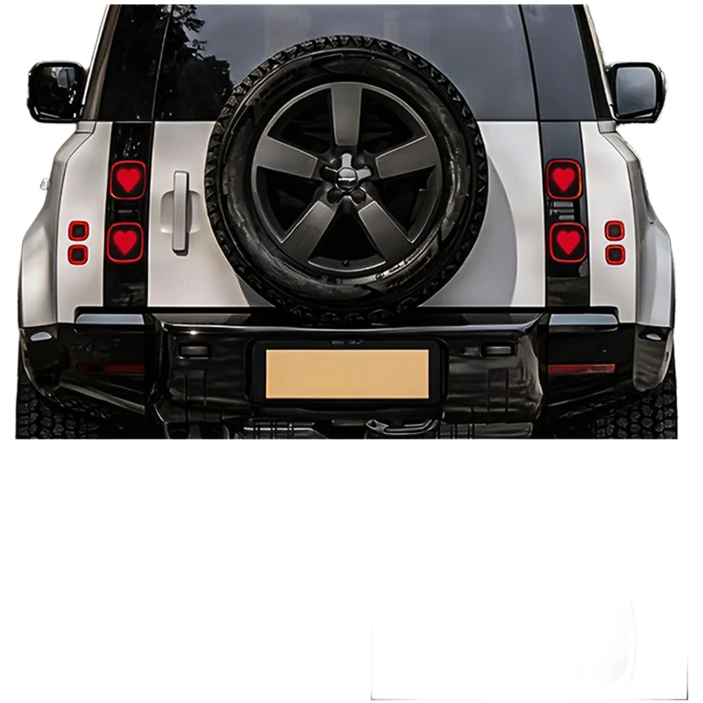 Unique Decorative Touch For Vehicles Decorative Lamp Rear Light Cover Polycarbonate Material Scratch Resistant