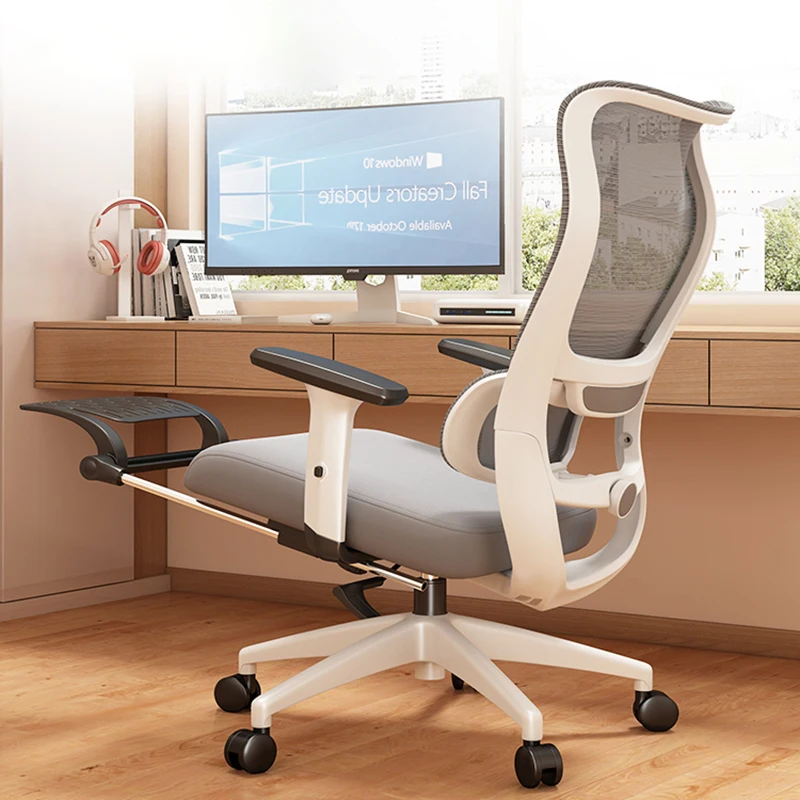 Lounge acento cadeira de escritório reclinável luxo móvel ergonômico designer cadeira do computador jogos chaise deureaux móveis salão de beleza