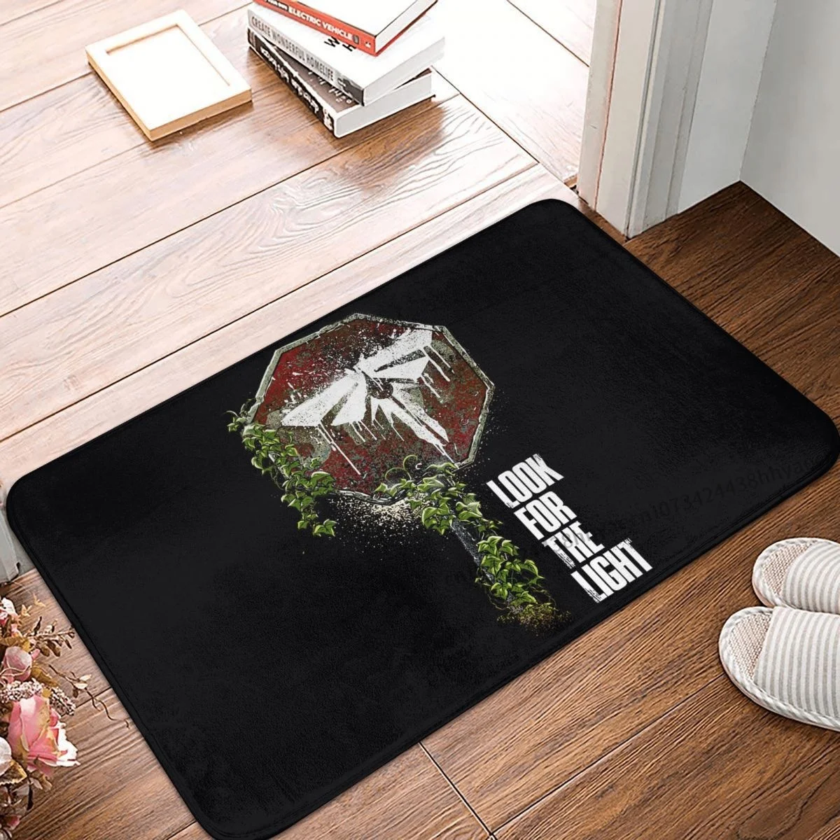 

Last Of Us Game Bathroom Non-Slip Carpet Look For The Light Essential Bedroom Mat Entrance Door Doormat Home Decor Rug