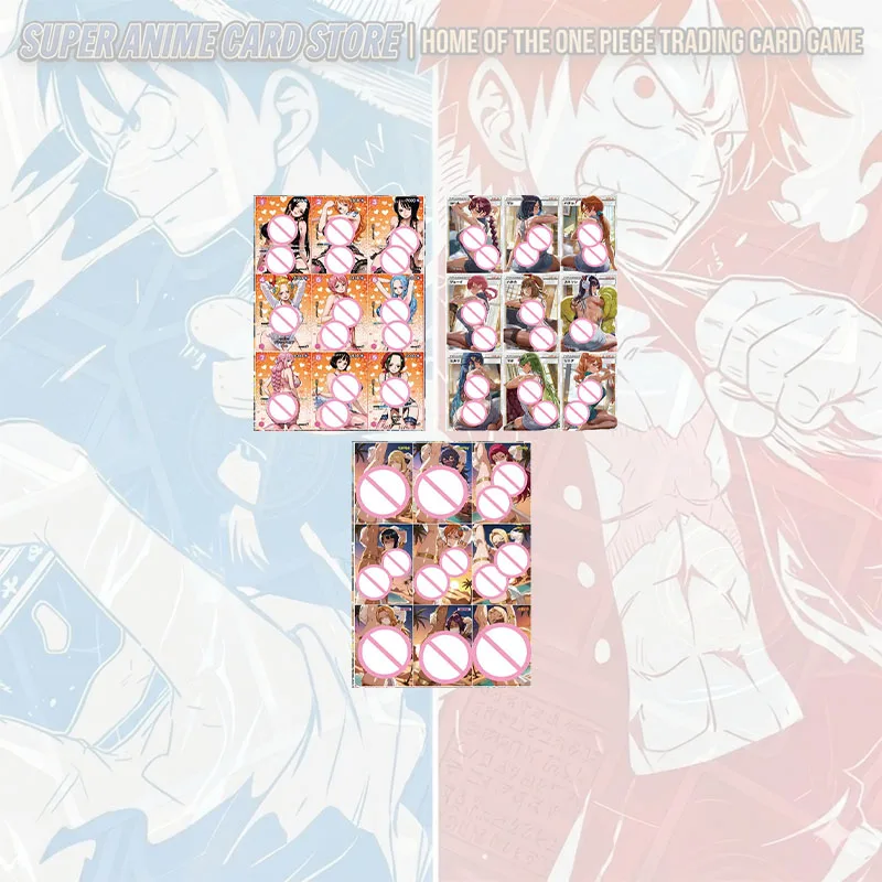Japanese Anime Goddess Story Custom Cards Nefertari D Vivi Vinsmoke Reiju Boa Hancock Shirahoshi Carrot Collectible Cards