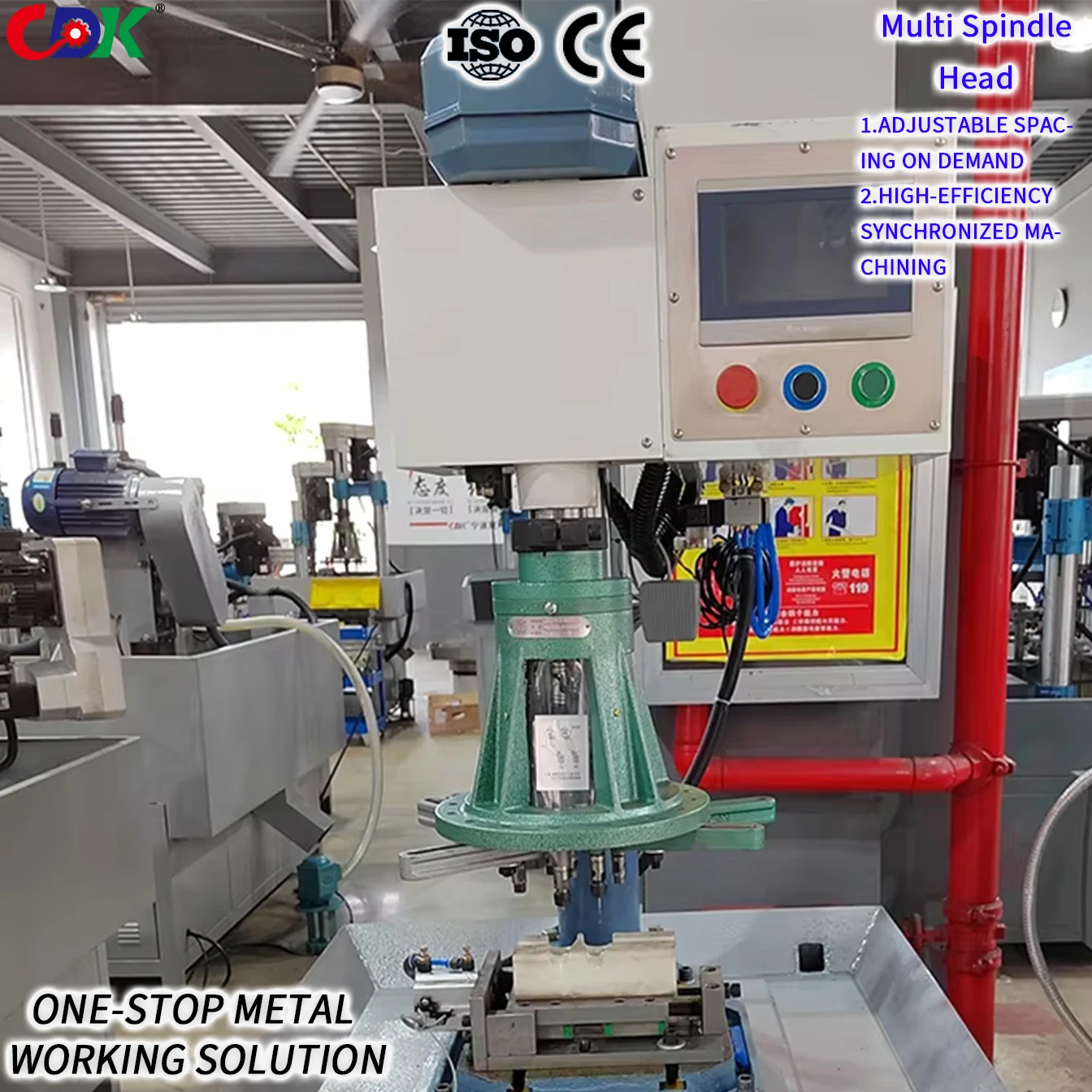Multi Head Drilling and Tapping Machine Multi Spindle Drilling Tapping Unit for Production Line
