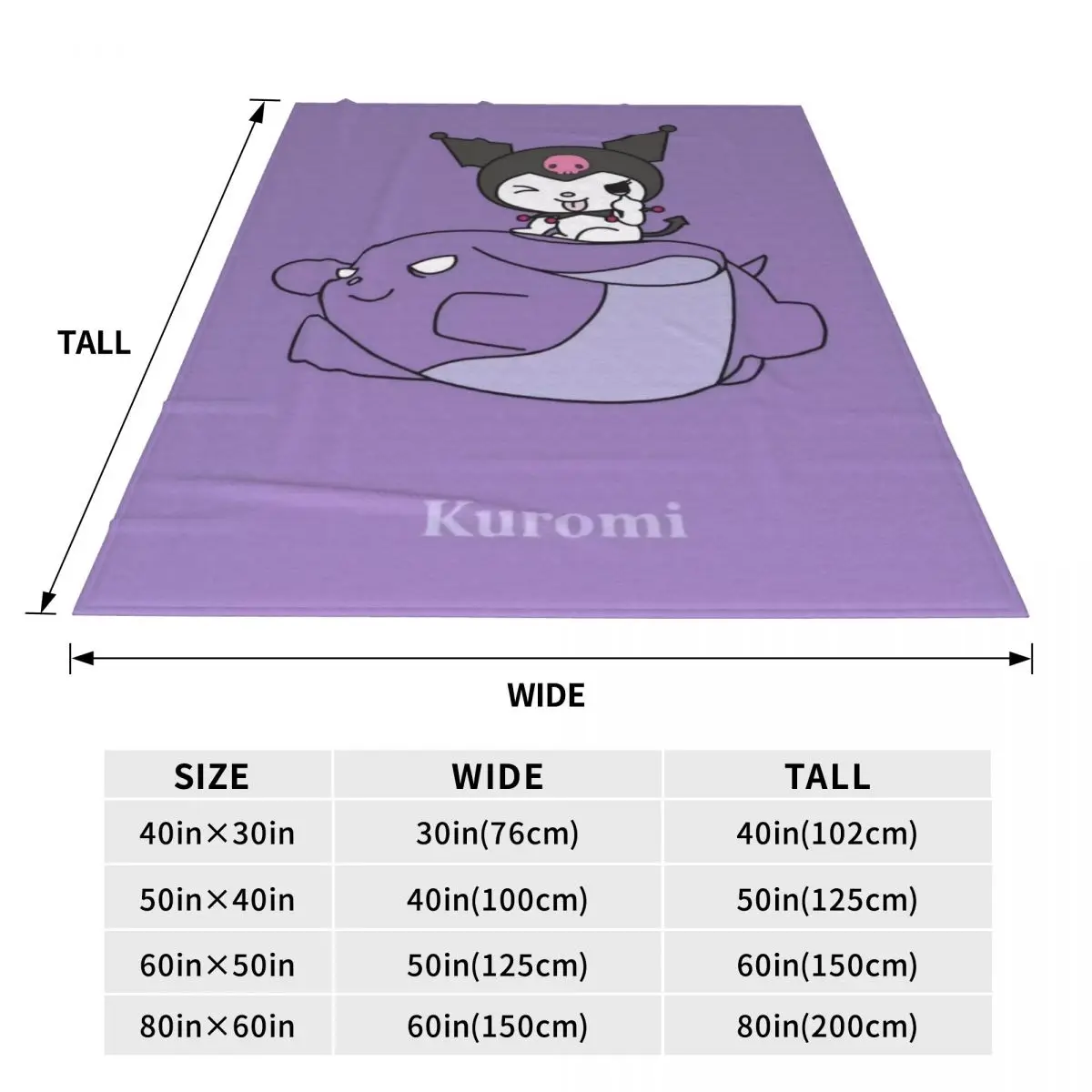 بطانية كورومي وباكو بنمط دافئ من القطيفة لغطاء السرير المفرش المزخرف الخارجي من الفلانيل #5