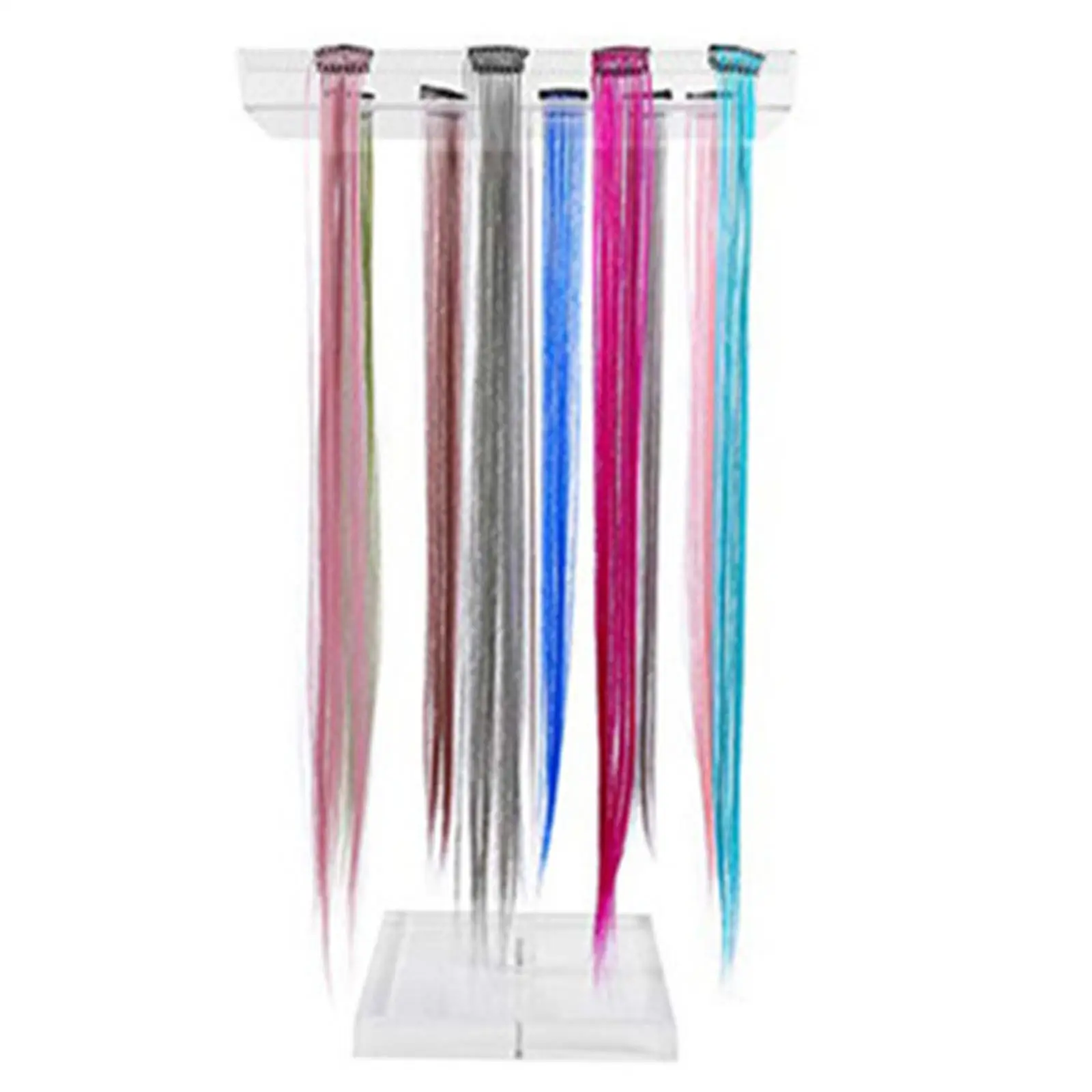 Acrylic Hair Extension Holder Wigs Display Professional Sectioning Display Braiding Hair Separator stand salons Shop Women