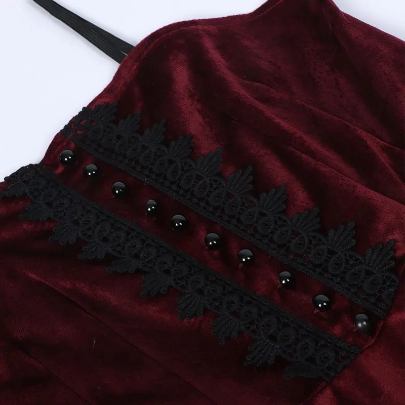 Halloween Adult Ccosplay Duchess Vampire Dark Gothic Witch Stage Role Play Dress Party Play Costume