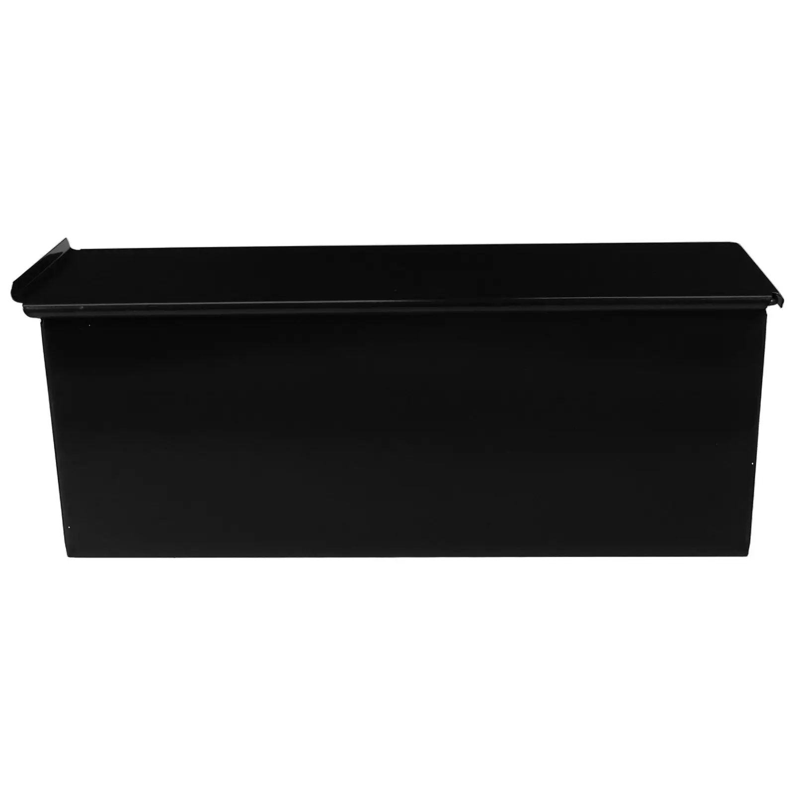 1Pcs Black Loaf Pan with Cover Non Stick Bread Baking Mold for Oven Square Toast Mold Household Bread Bakeware