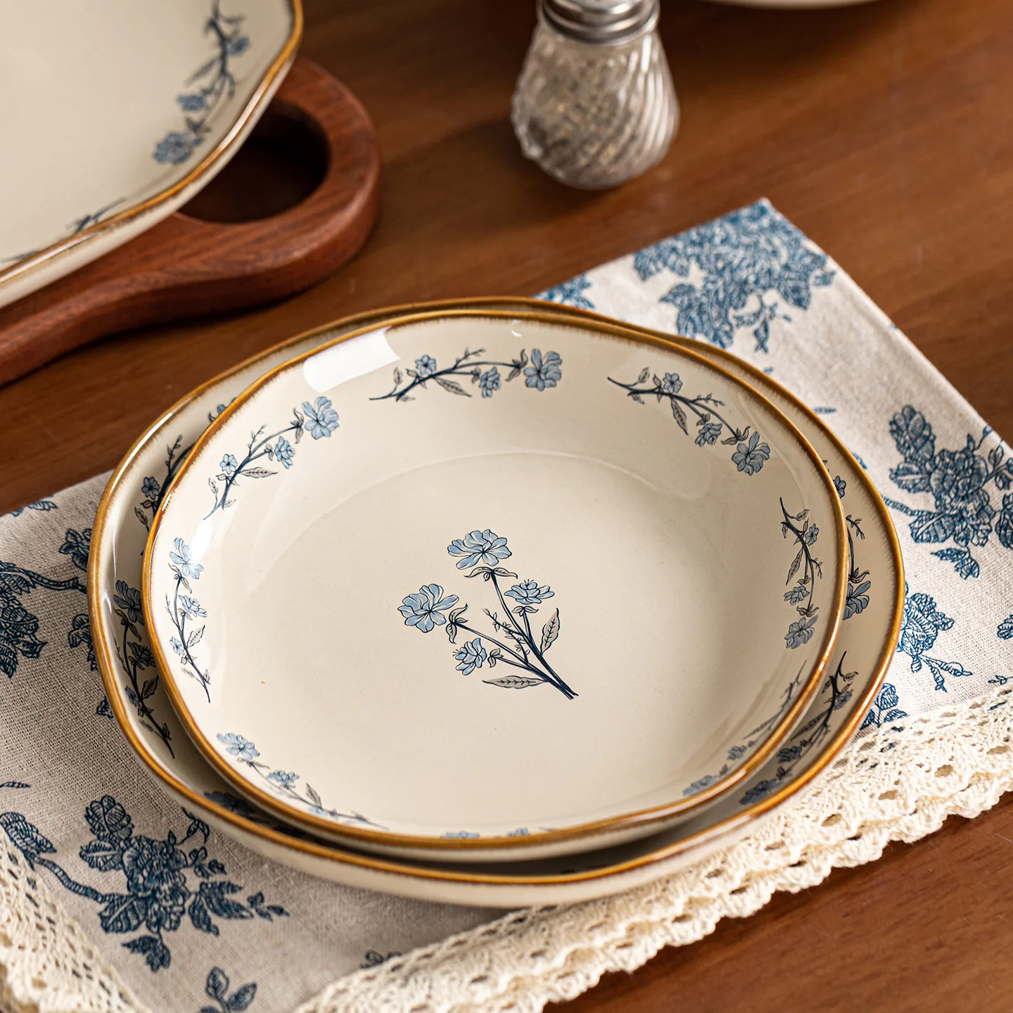 

ZML ceramic fish plate household new irregular steamed fish special plate