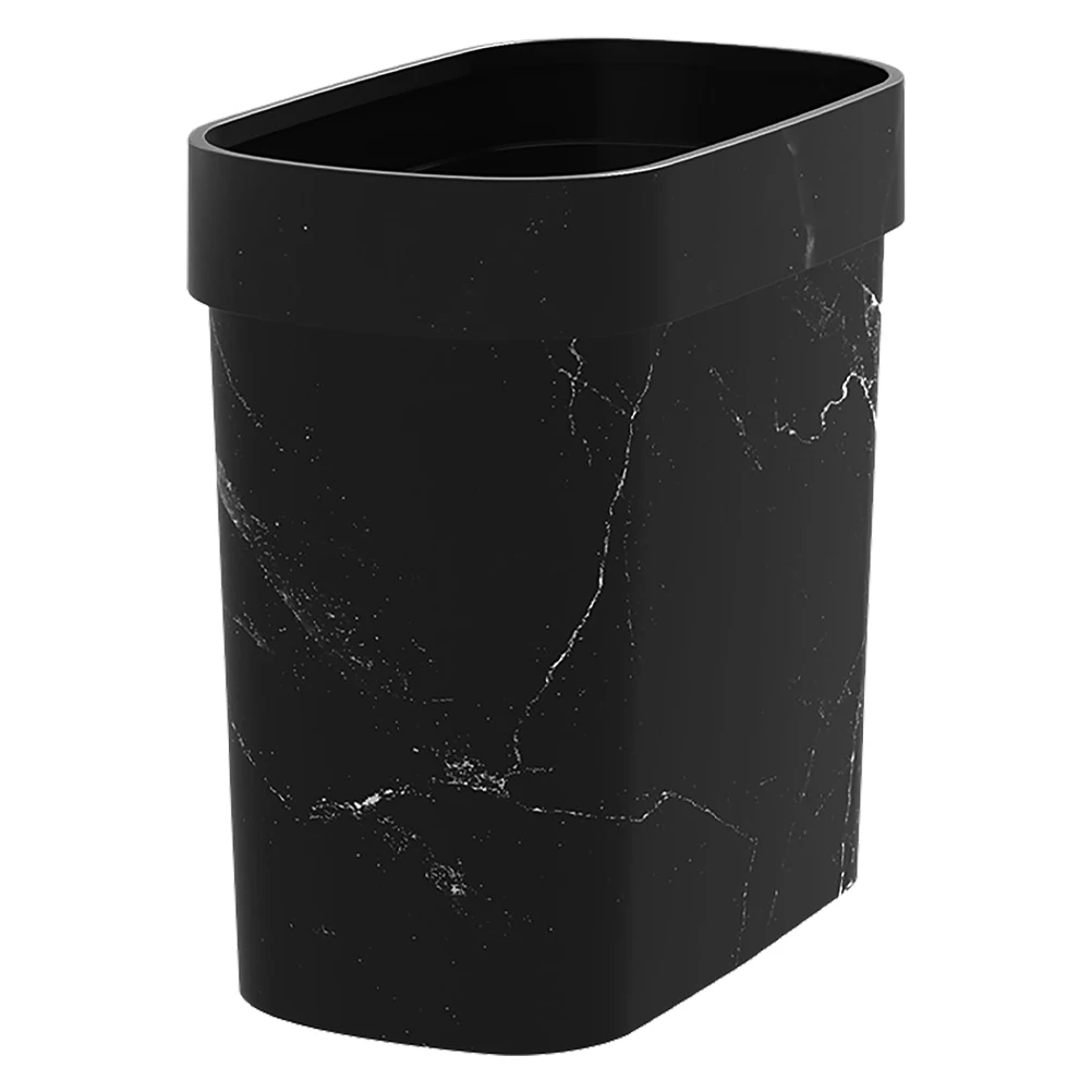 

Crevice Trash Trash Waste Container Marble Space Saving Kitchen Bedroom Living Room Bathroom Garbage Bin Waste Container