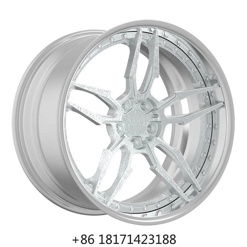 【Hot】Professional Supplier Sliver 18 19 20 21 22 23 24 Inch 5 Hole Car Alloy Wheels Rims 5x112 5x114.3 5x120