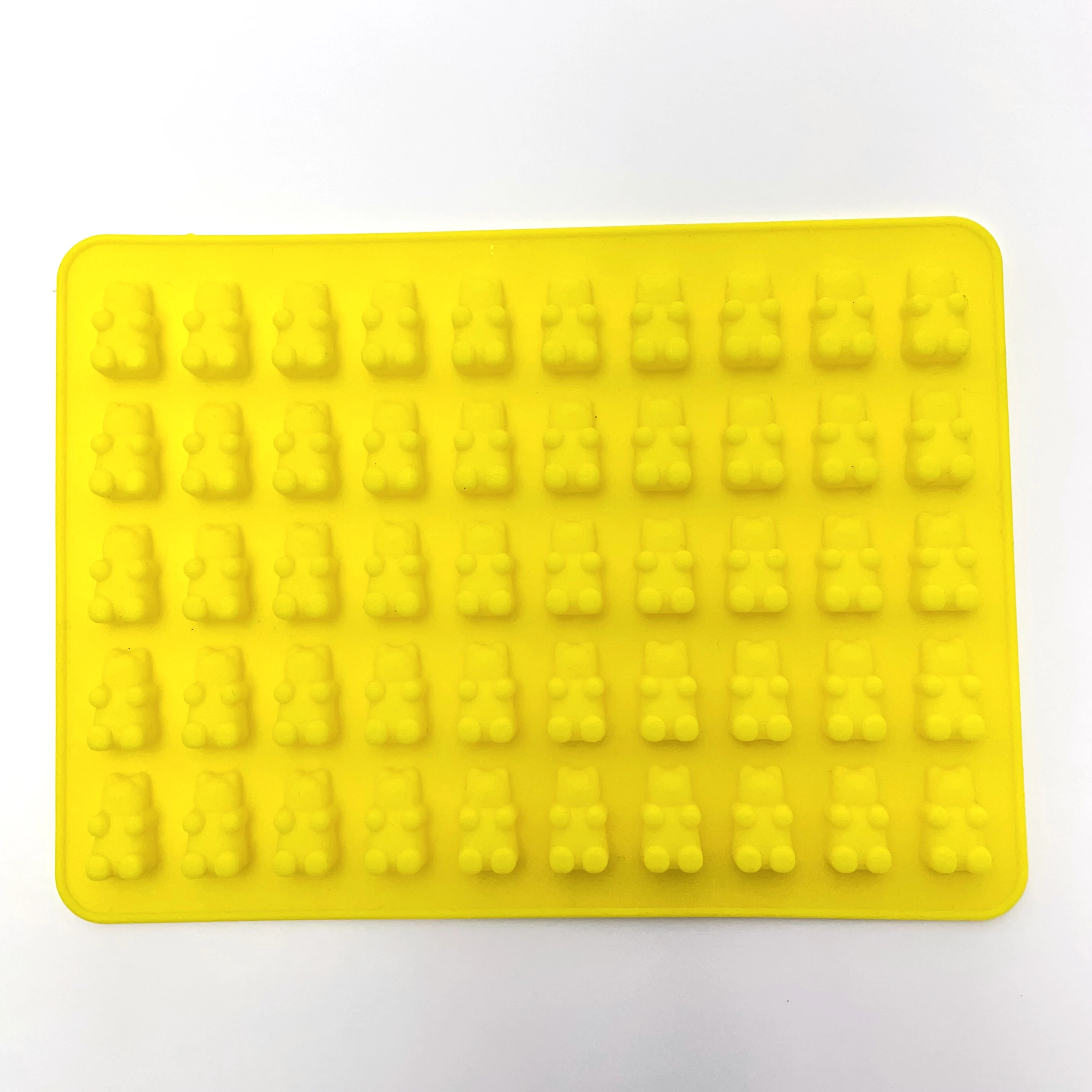 SUBADA Fudge Ice Cube Ice Cream Silicone Molds Little Bear Fruit Model For  Christmas Potluck Candy Grade Silicone Molds