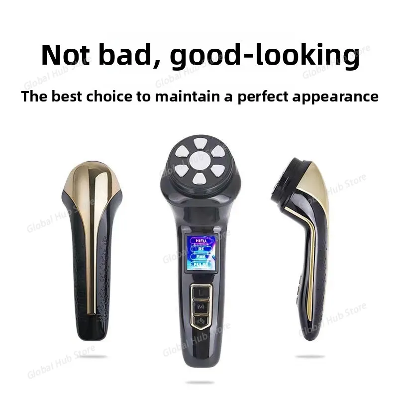 

1PCS Small Handheld Beauty Instrument Mini Ultrasound Knife Home Facial Ultrasound Introduction Instrument Beauty Instrument