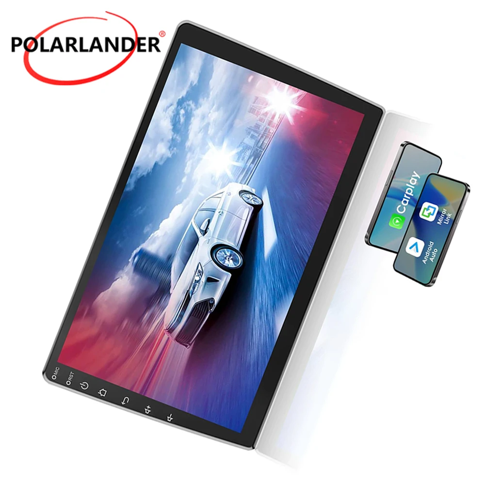 Global Version Car Multimedia Radio 10.1" Touch Screen Linux Wireless Carplay Android Auto USB AUX TF Card Stereo Player