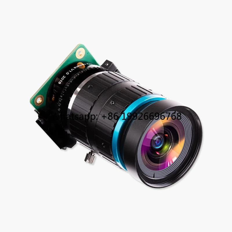 

Высококачественный модуль камеры Raspberry Pi HQ 12.3 МП для сенсора IMX477, поддерживает объективы с C- и CS-креплением, компрессия видео H.265