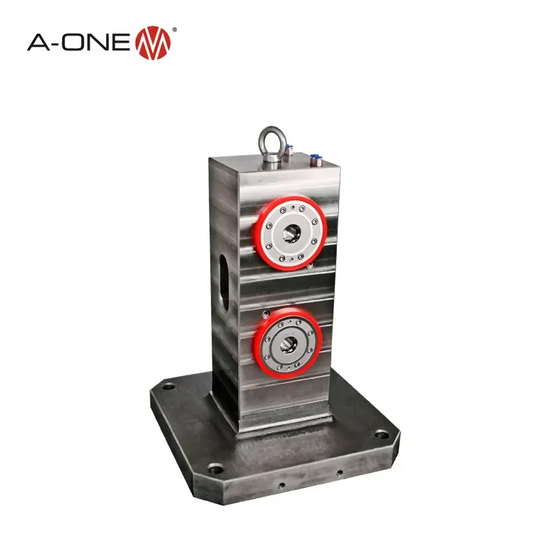 A-ONE Zero Point System MC Double-side Zero Point Base Block 3A-110082 on CNC Machining