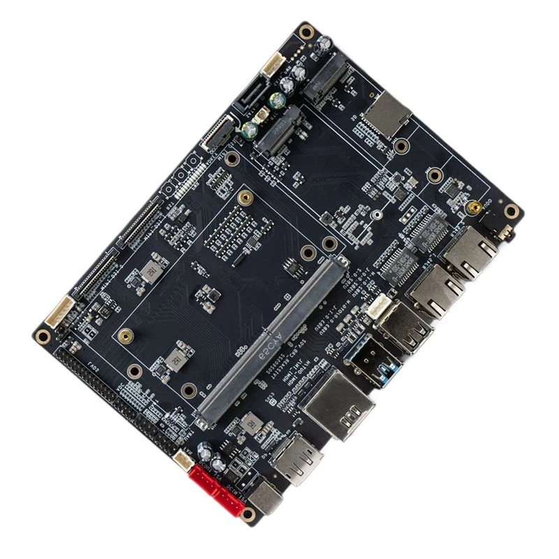 SMARC2.2 Dual Gigabit Ethernet Port Carrier Board, Development Baseboard For Embedded Systems