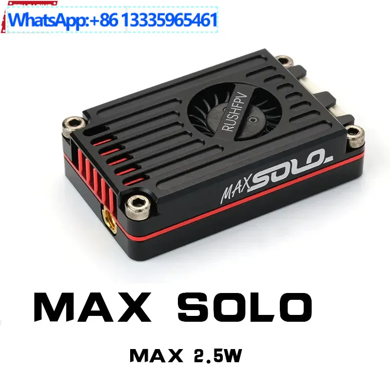 

RUSH MAX SOLO 5.8ГГц 2.5Вт передатчик видеосигнала 48 каналов VTX для FPV-дронов, аксессуары для авиамоделей, высокая мощность передачи изображения