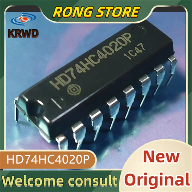 

10PCS HD74HC4020P New and original HD74HC4020 D74HC4020P 74HC4020P DIP16