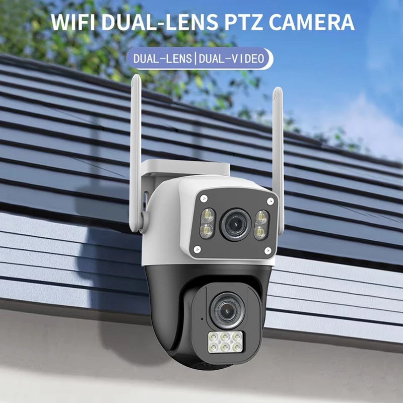 5V Mini Ball Camera Dual Lens Dual View One Machine Two Uses No Blind Spot Security Surveillance Camera System