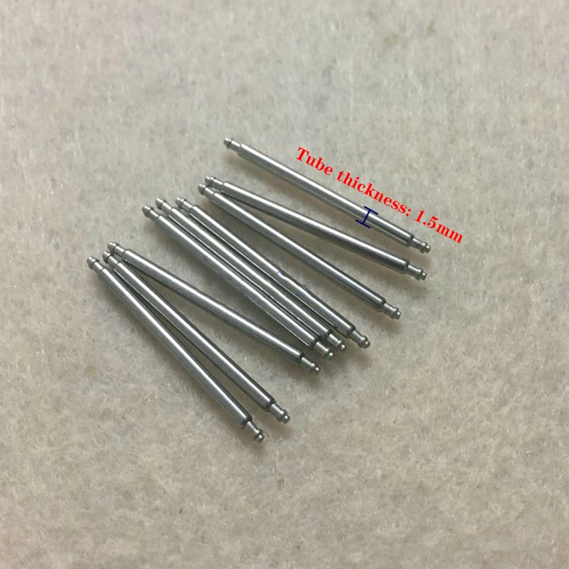 Agulha de Primavera Especial para Fivela De Relógio, Orelha De Suporte Único, Acessórios De Relógio, Caixa De 1.5mm De Espessura, Eixo De Conexão