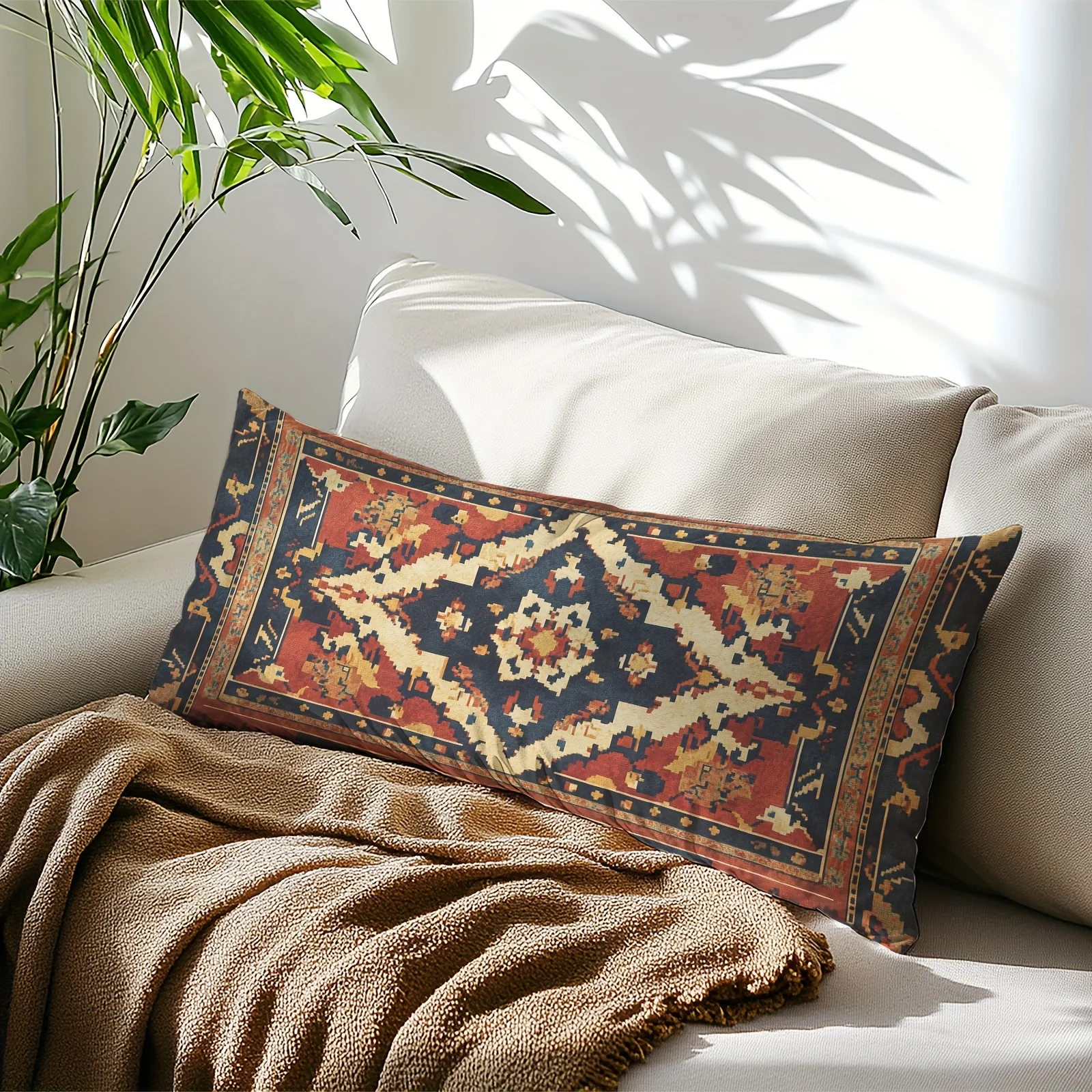 [Autumn And Winter Bedroom Refresh] Luxurious Oversized Pillow Covers Made from High-Quality Polyester Fabric | Ultra-Soft And B