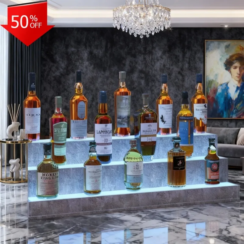 

Cavas Wine Glass Holder Hanging Wine Glasses Stand Mini Bar Regal Wall Shelf Whiskey Display Stand Bottle Rack Object Bamboo