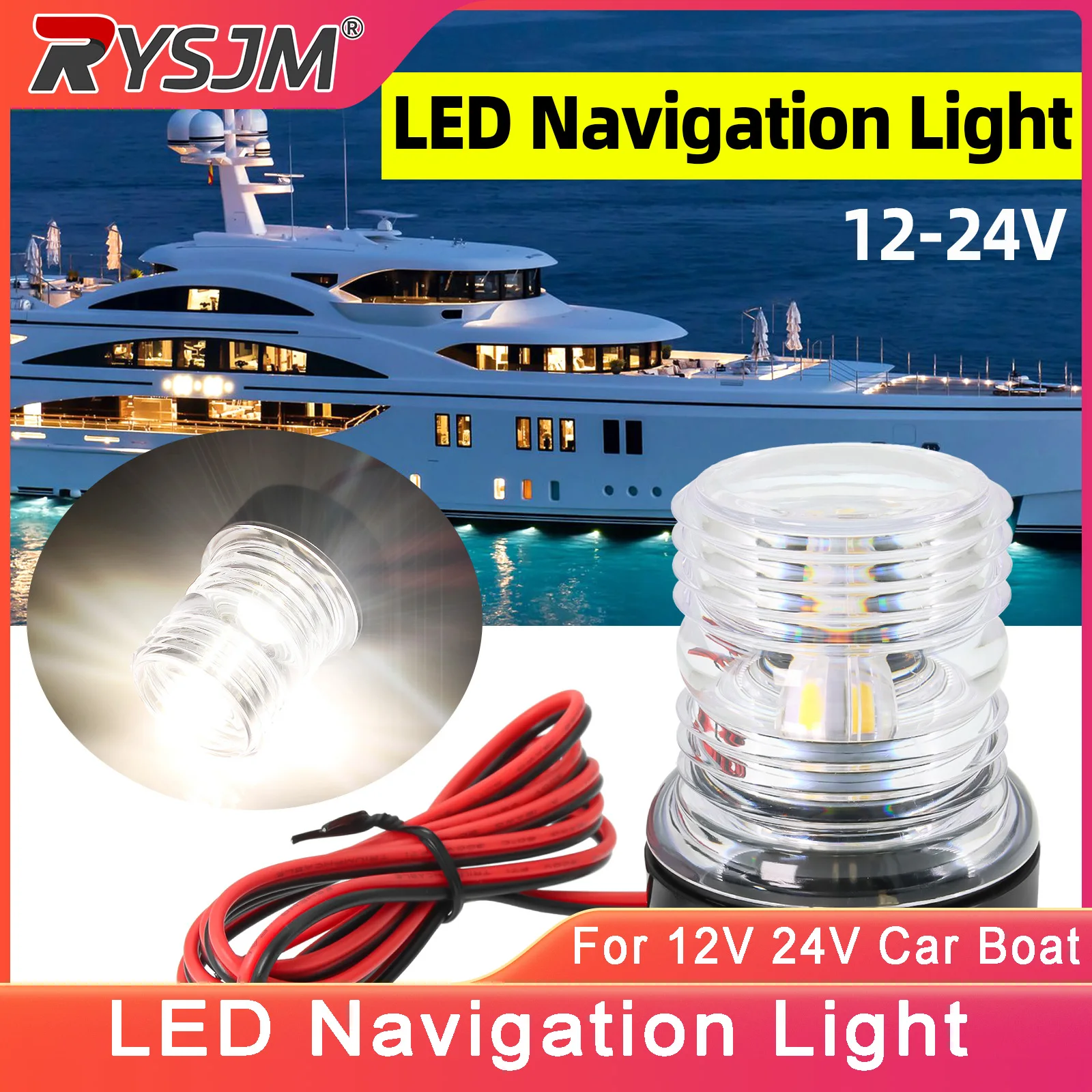 -luz-indicadora-de-sinalizacao-de-navegacao-led-a-prova-d'Agua-para-navegacao-360-°-lampada-circular-para-acessorios-de-barco-iate-e-embarcacao-maritima-12v