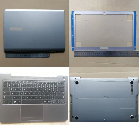 Plastic New laptop Top case lcd back cover/lcd front bezel cover for SAMSUNG 530U3C 530U3B  NP530U3C NP530U3B NP535U3C 13.3