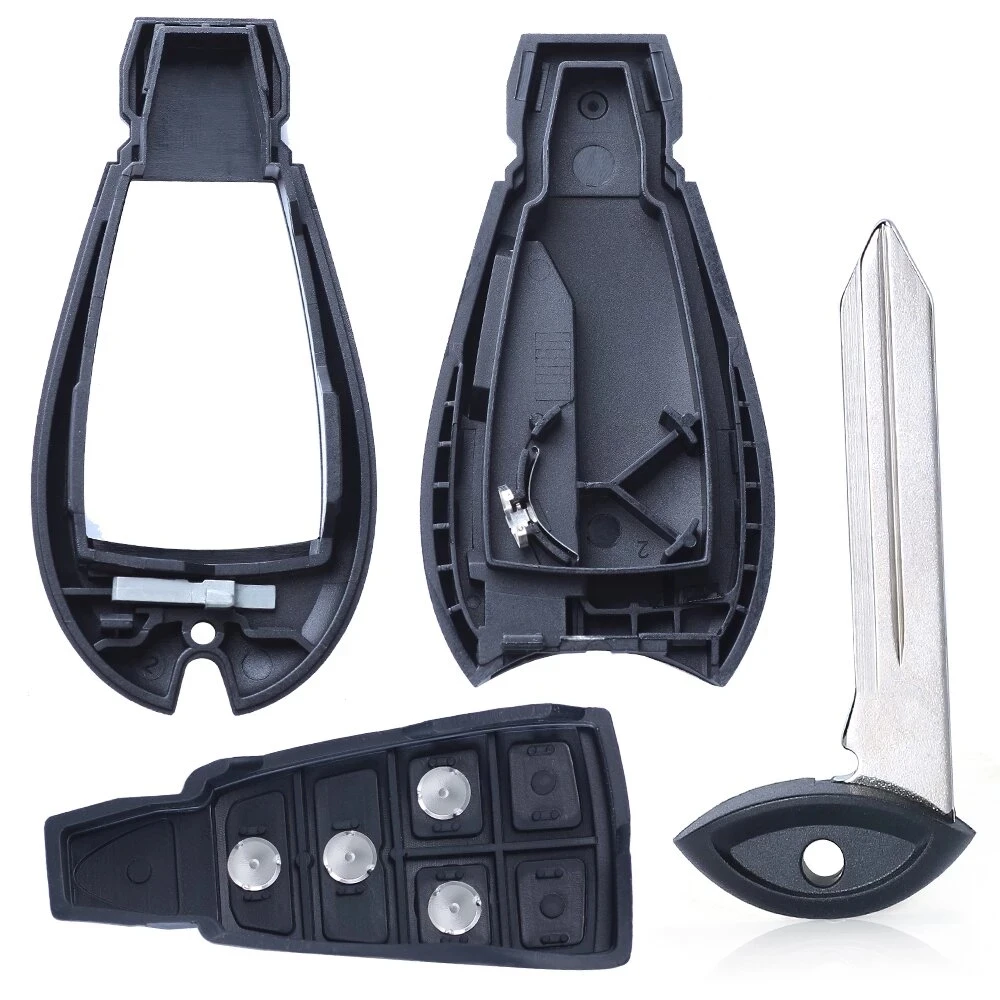 حافظة مفتاح بعيد غطاء فوب لكرايسلر جراند فوياجر RT لسيارة جيب كوماندر شيروكي سبورت KL لدودج دورانجو ماغنوم