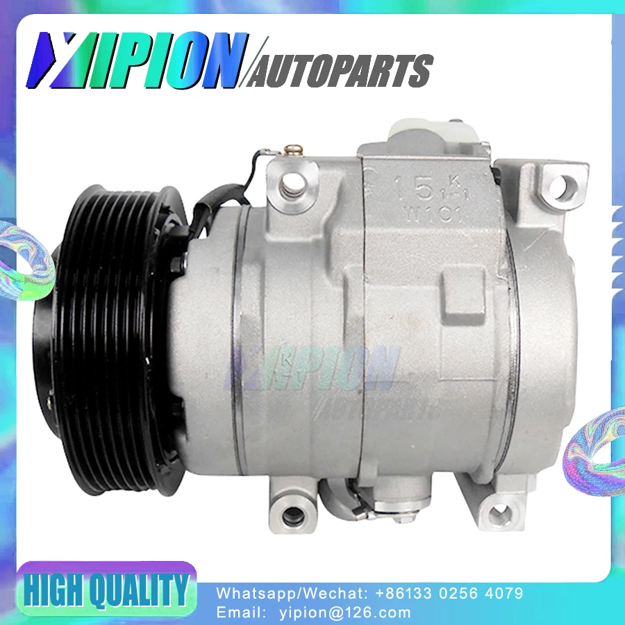 10S15C AC Compressor For Toyota Fortuner Hilux Vigo 2003- 447190-3230 447224713 447220-4713 447190-3170 88310-0k270 88310-25220