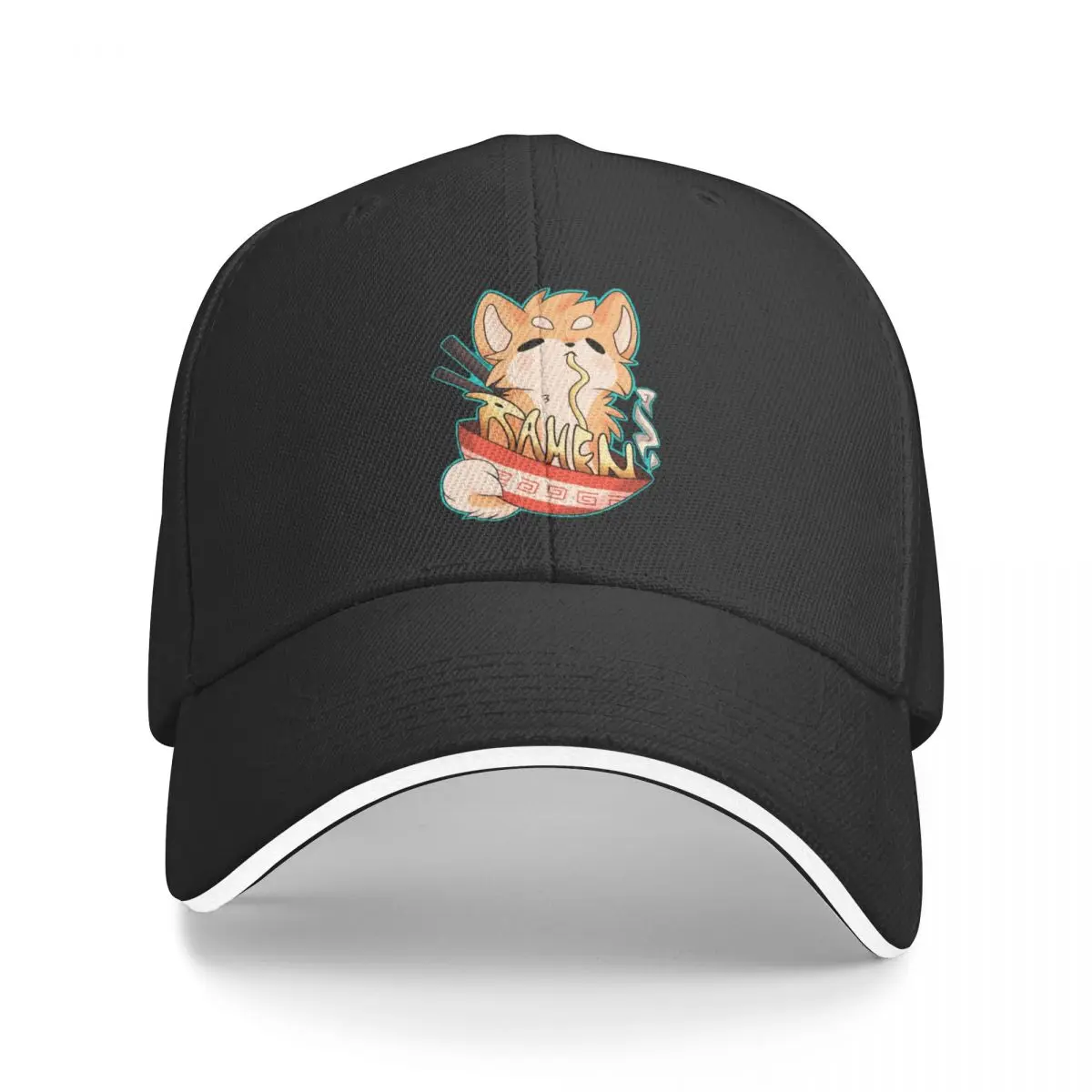 Ramen Pup Baseball Cap Hat Baseball Cap Christmas Hat Golf Cap dad hat Mens Women's