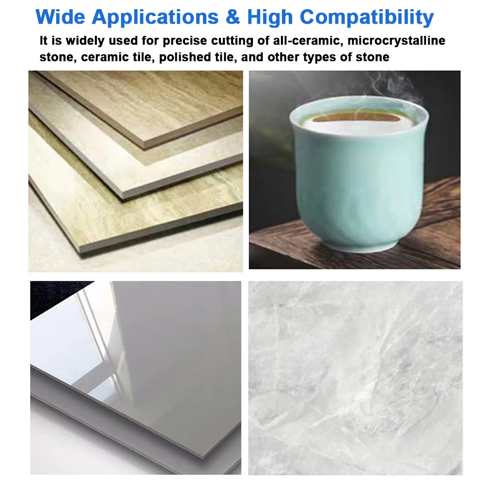 125mm Diamond Sawblade with Mesh Texture Design Ceramic Marble Cutting Disc for Marble Cutting Tool Angle Grinding Machine