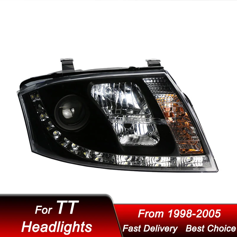 

Car Headlights For Audi TT 1998-2005 new style LED Auto Head lamp Assembly Upgrade High Configure Projector Lens Accessories Kit