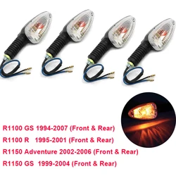 Front & Rear Motorcycle Light Turn Signal Flashing Signal Indicator Light For BMW R1100 GS R1100 R R1150 Adventure R1150 GS