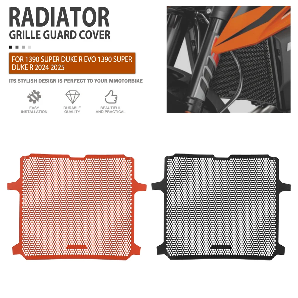 

Radiator Guard For 1390 Super Duke R Evo 1390 Super Duke R 2024 2025 Motorcycle Radiator Grille Cover Protector Accessories Part