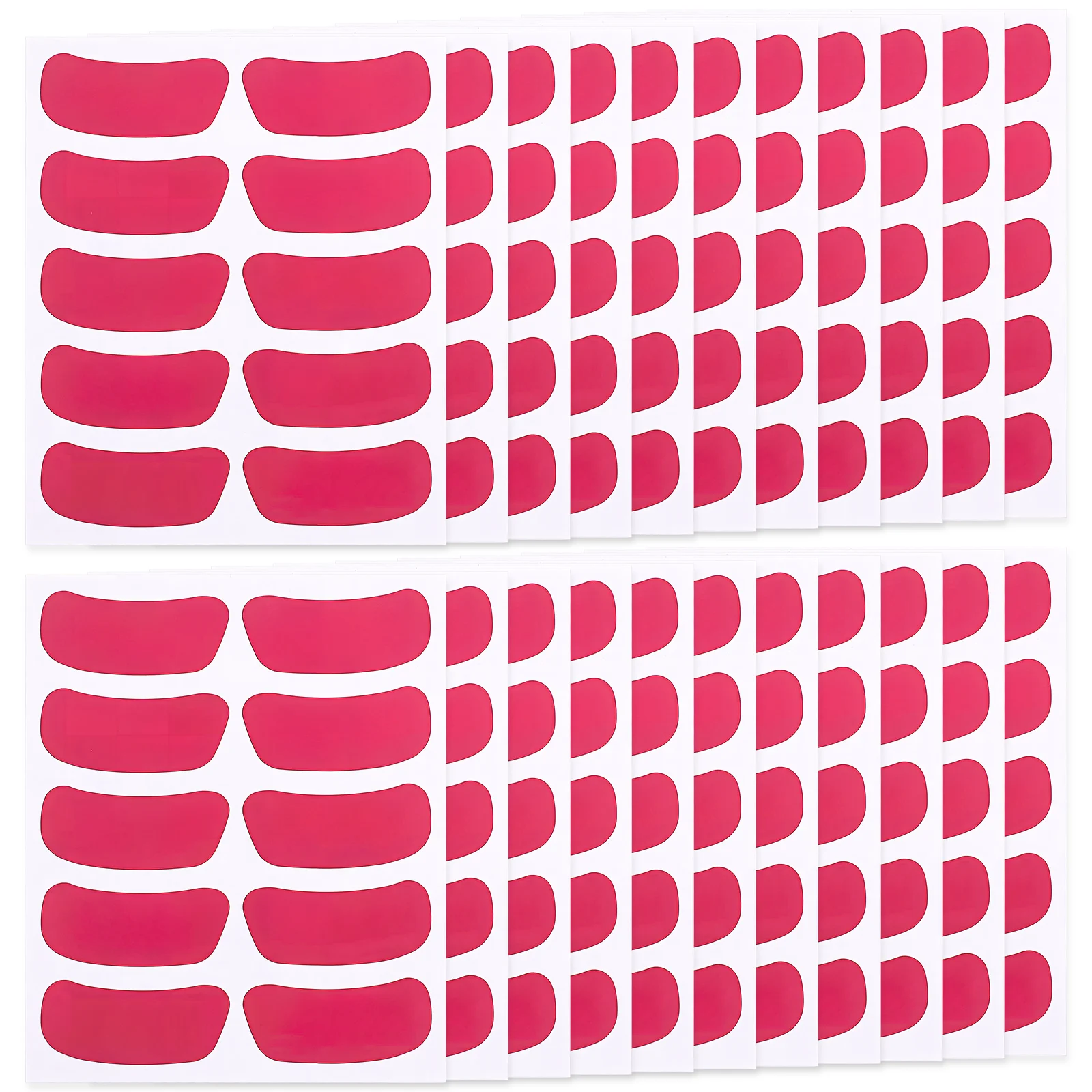 

Face Stickers 22 Sheets Eye Sport Fan Eyes Black under Sports Pvc Self adhesive Baseball Strips Moisture Resistant