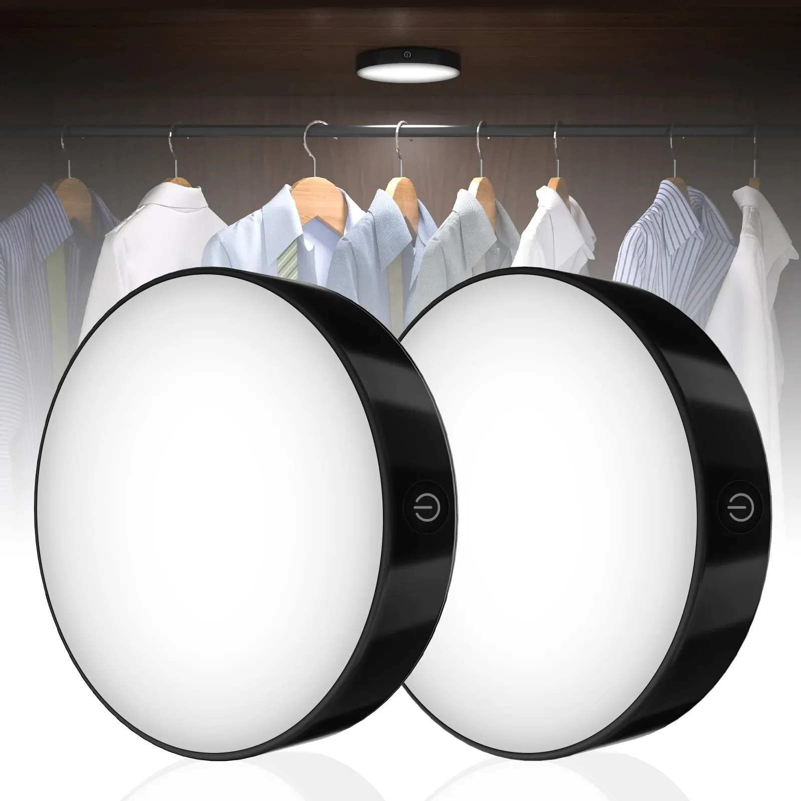 Willed Rechargeable Dimmable Touch LED Night Light White 3