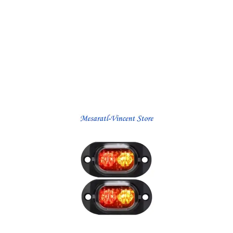 A70F Waterproof Anti Collision LED Strips Side Lamp For Truck Trailer High Brightness 12-24V Voltages Enhanced Safety Warning