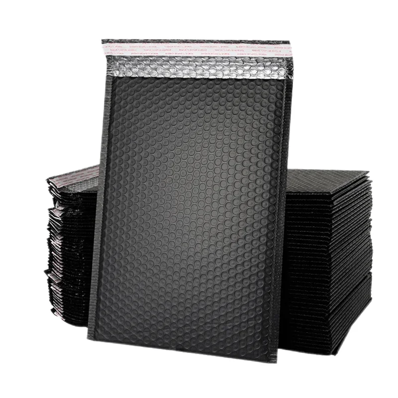 100 Stück Luftpolstertaschen, rosa Poly-Luftpolsterumschläge, selbstklebende, gepolsterte Umschläge, Geschenktüten für Buch, Zeitschriften, gefütterte Versandtaschen, selbstklebend