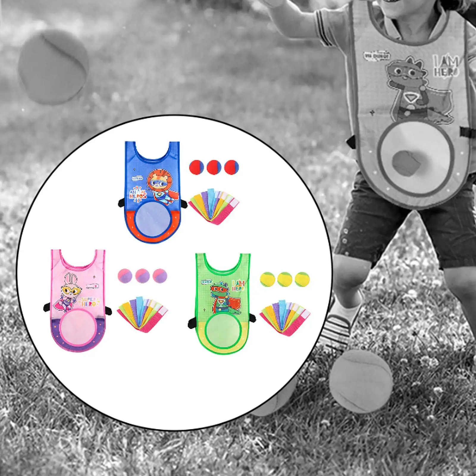 Dodgeball Game 3-klevende balspeelgoed-activiteitsapparatuur voor binnen en buiten op het strand