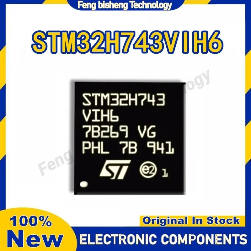 Chip IC STM32H743VIH6 TFBGA-100, 100% nuevo, Original, en stock