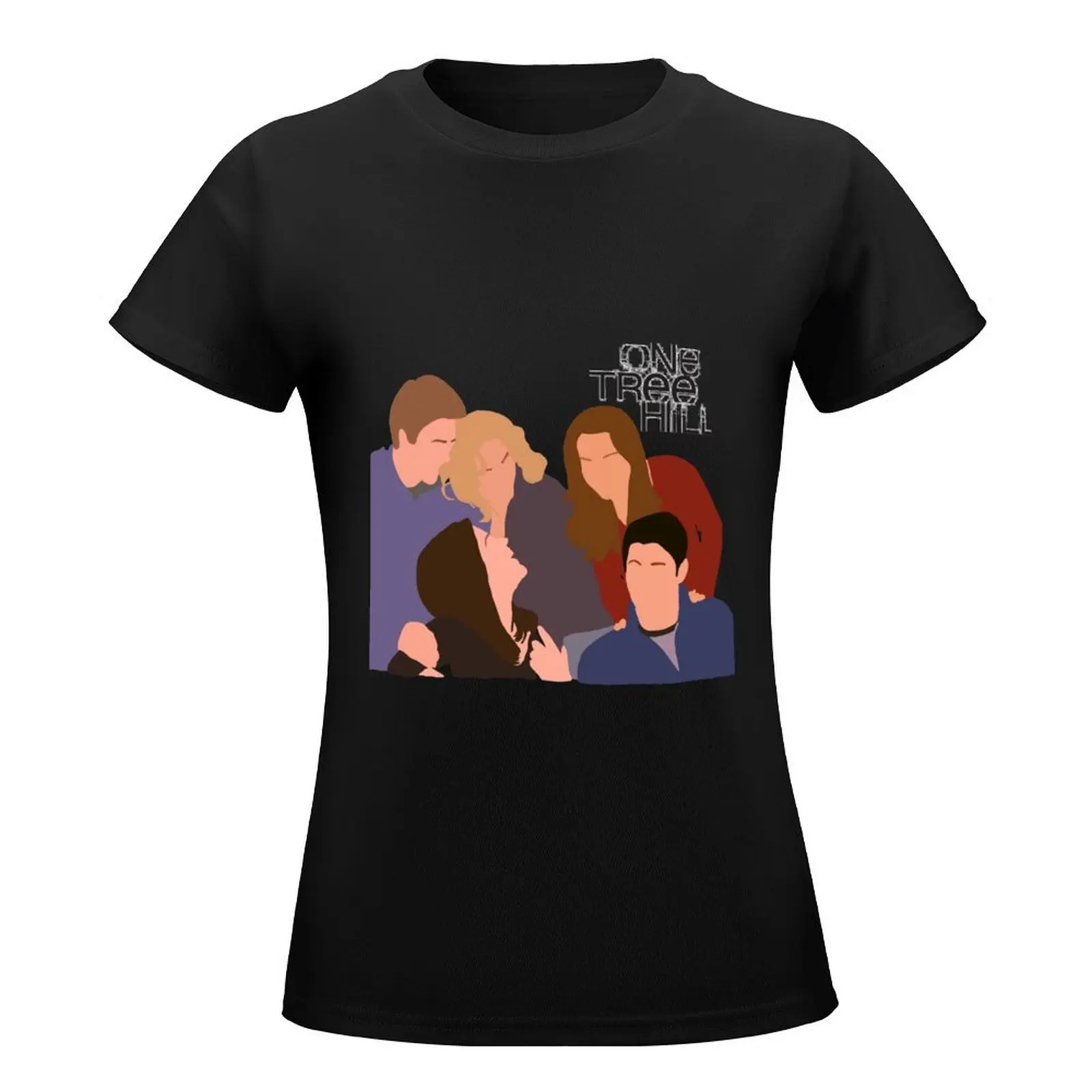 One tree hill T-Shirt plain funnys aesthetic clothes Top Women