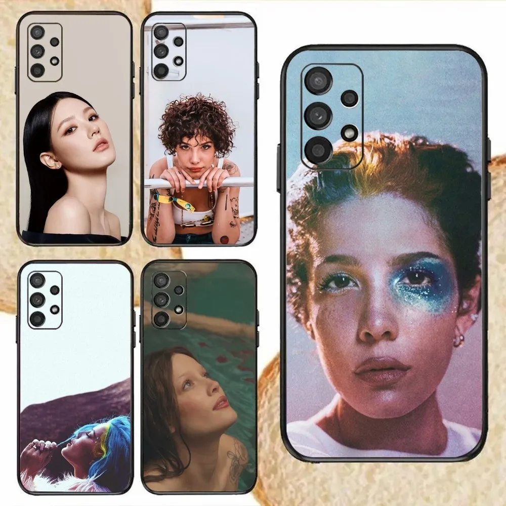 H-Halsey Singer Phone Case For Samsung Galaxy,S20,S21,S22,S23,Fe,Lite,Plus,Ultra,Note Shell