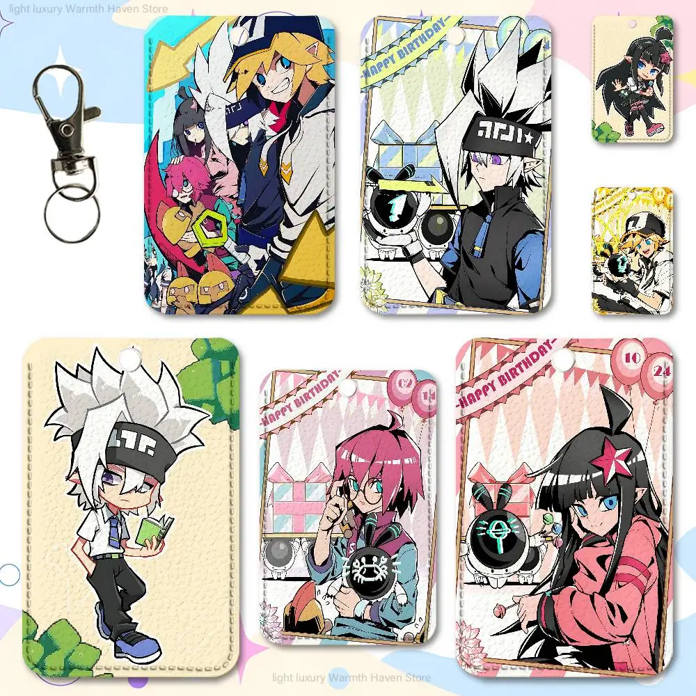 

A-AOTUs Kings T-Team Premium PU Leather Card for Daily Use Holder Card Case with Metal Carabiner Customizable Design