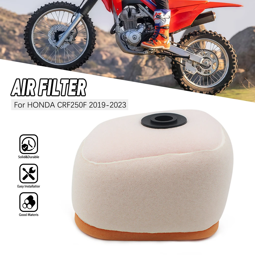

For HONDA CRF250F CRF 250 F 2019-2024 Motorcycle Air Filter Cleaner Intake Sponge