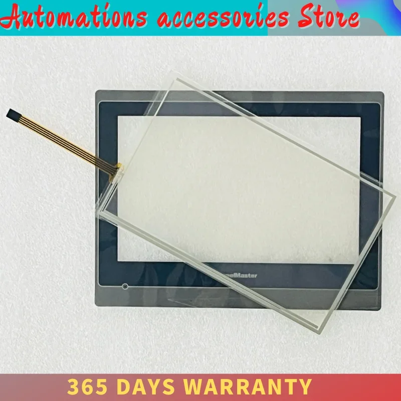 Touch Screen Panel Glass Digitizer for PT070-1BF-T1S PT070-10F-T1S PT070-4BF-T1S AMT10736 with Front Overlay Protective Film