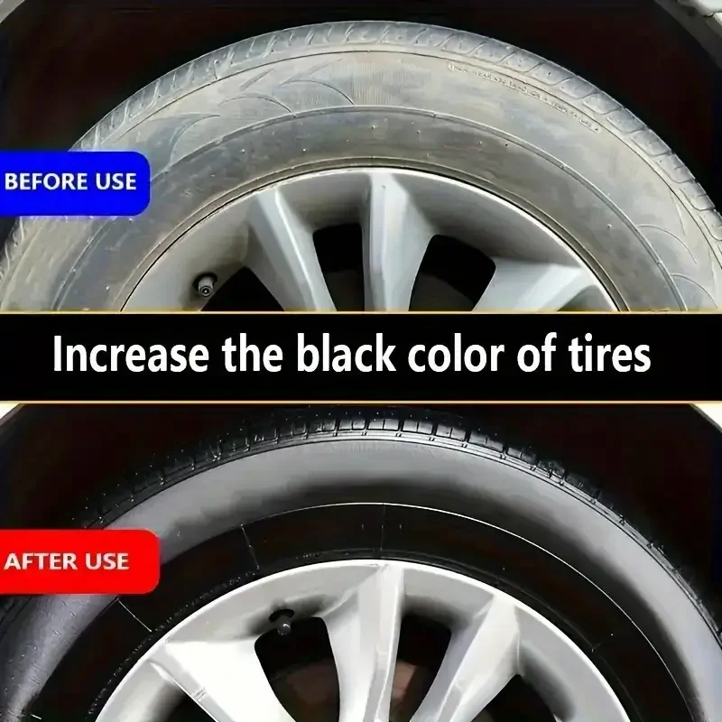 Car Plastic Renovation Spray, Anti-Aging Brightening Restorer For Dashboard Door Trim Tire Rubber Parts Refurbish Polish view 5